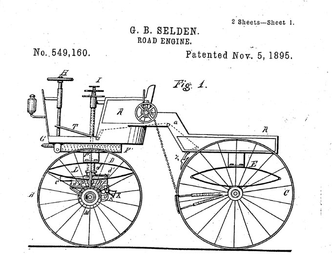 George Selden's patent for the automobile